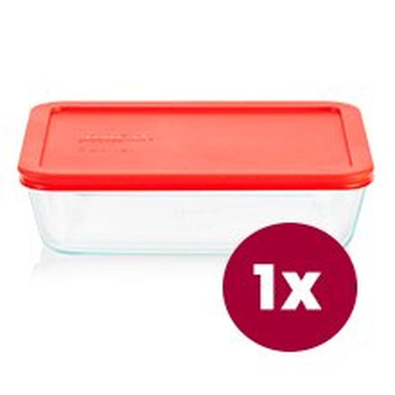 Pyrex Easy Grab Bake & Store Glass Storage Value Pack, 6-Piece