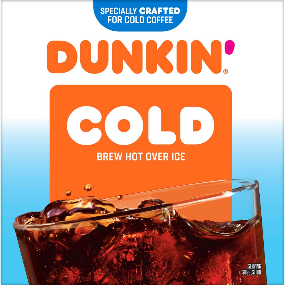 Dunkin’ Cold Coffee, 60 Keurig K-Cup Pods