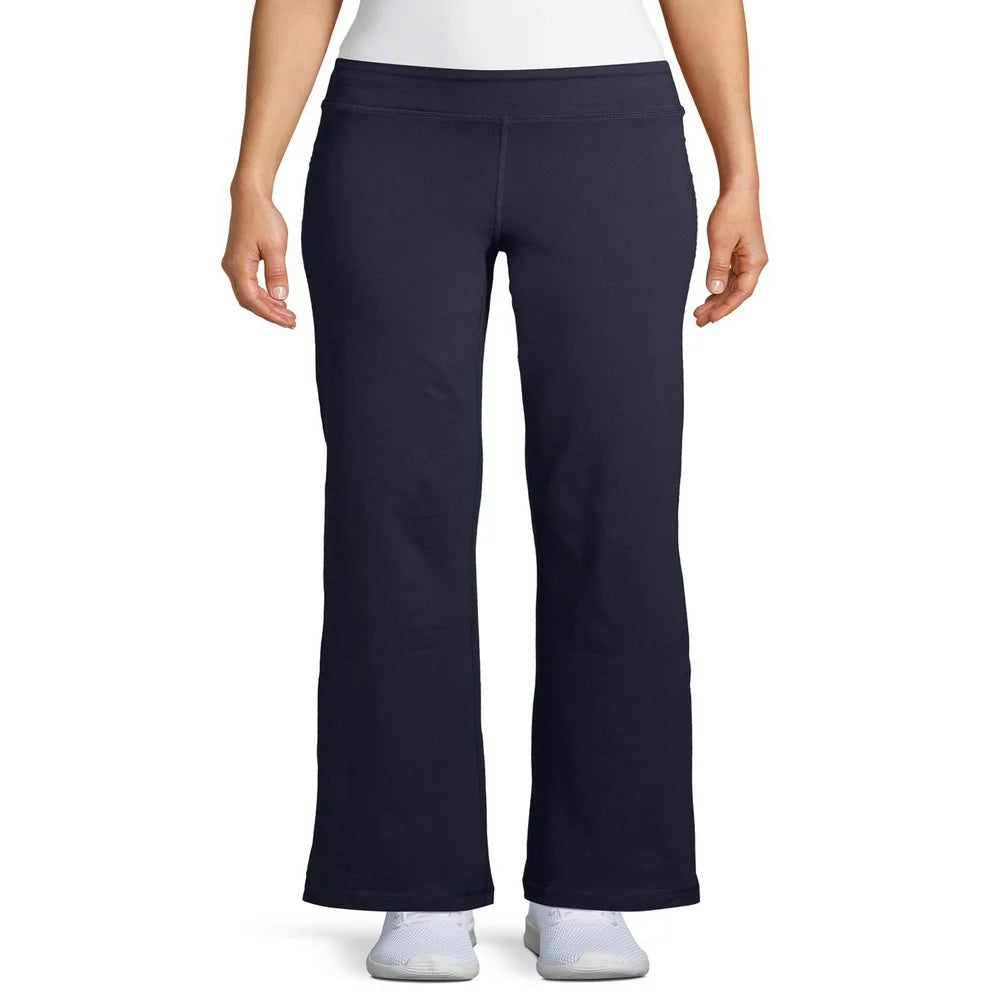 Athletic Works Women's Dri More Core Athleisure Bootcut Yoga Pants, 32" Inseam for Regular and Petite