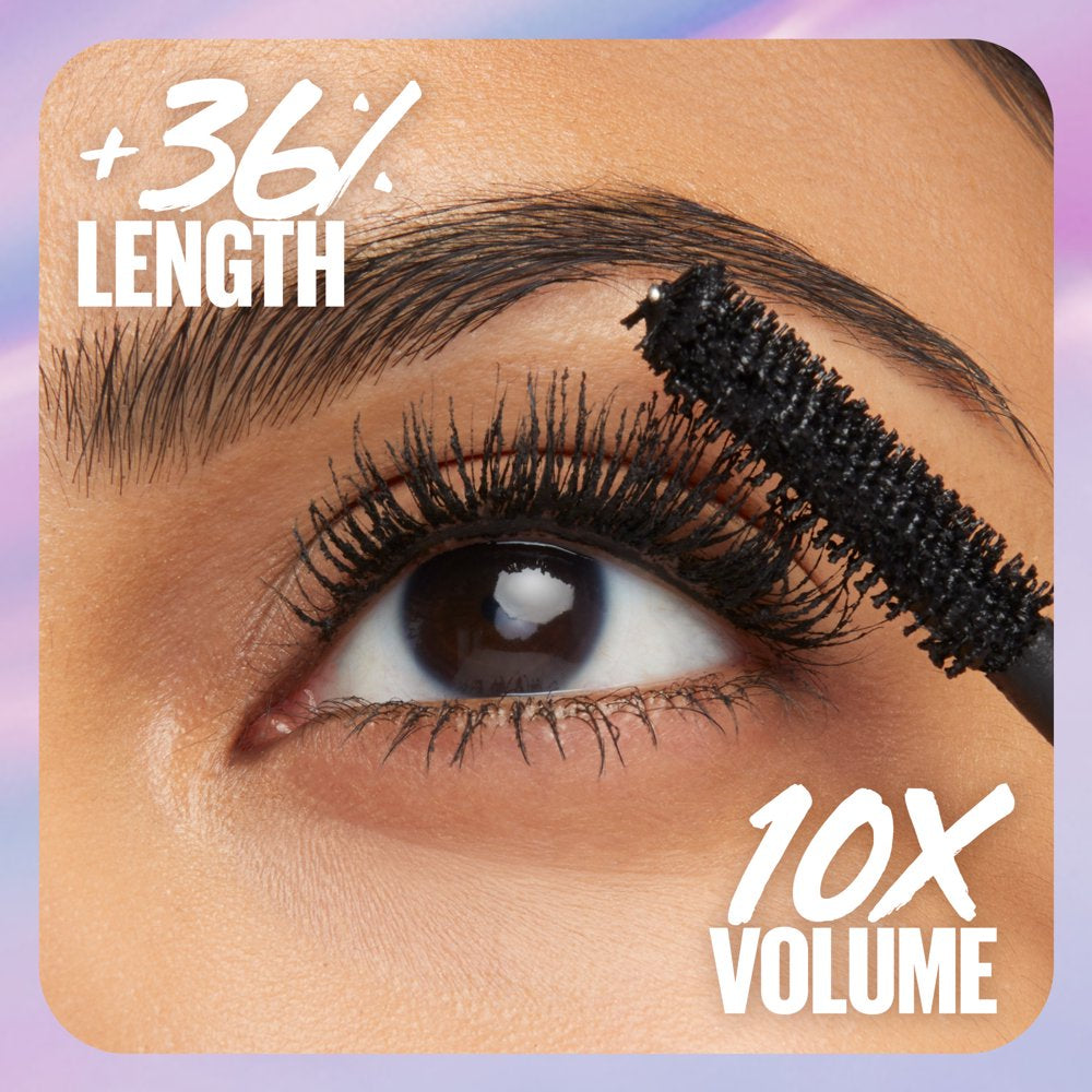 Maybelline The Falsies Surreal Extensions Washable Mascara, Blackest Black, 0.33 fl oz