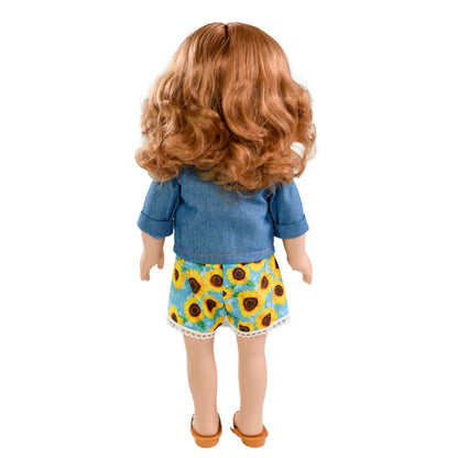 My Life As Peyton Posable 18 inch Doll, Red Hair, Green Eyes