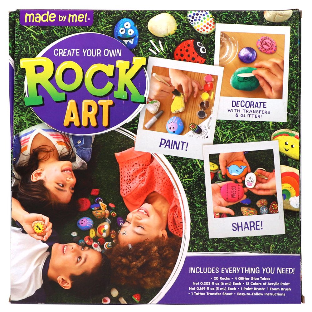  Create Your Own Rock Art, Boys and Girls, Child, Ages 6+