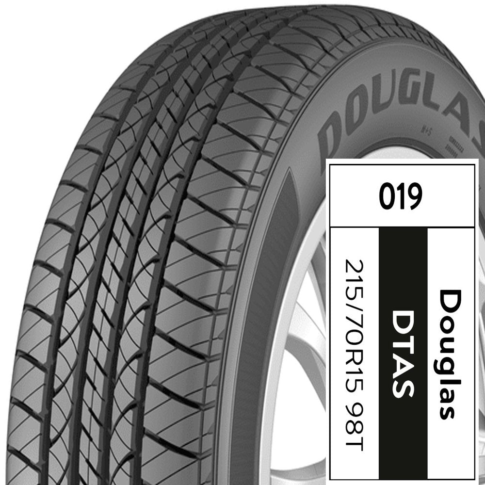 Douglas Touring A/S 215/70R15 98T All-Season Tire