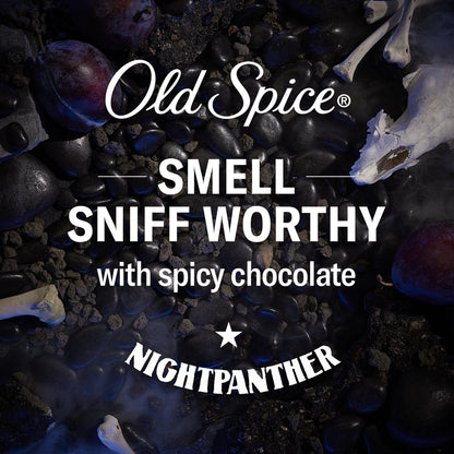 Old Spice Hair Style Nightpanther Holiday Pack with Shampoo, Body Wash, and Hair Putty