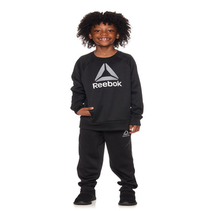 Reebok Boys Essential Fleece Crewneck, Sizes 4-18