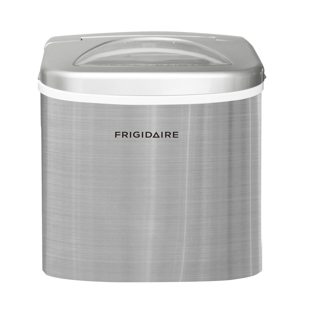 Frigidaire 26 Lb. Countertop Ice Maker EFIC117-SS, Stainless Steel