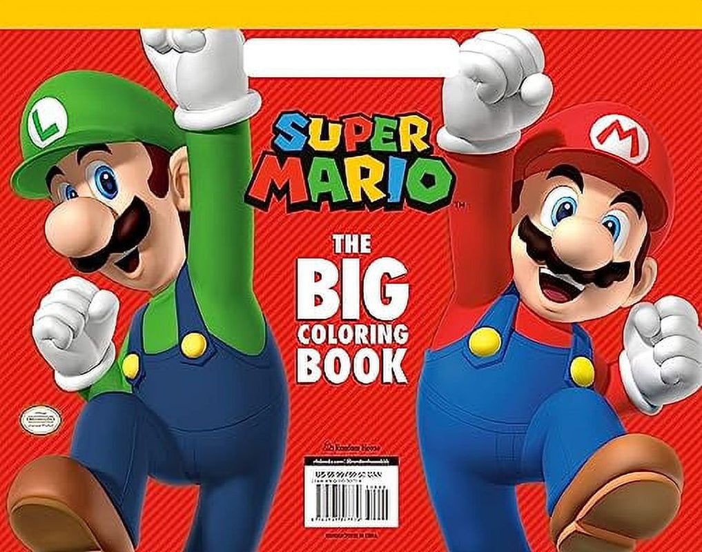 Super Mario: The Big Coloring Book (Nintendo(r)) (Paperback)