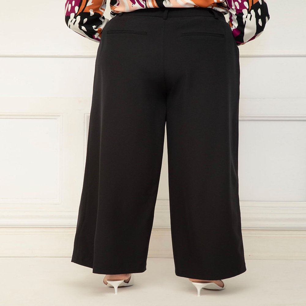 Women'S plus Wide Leg Trousers