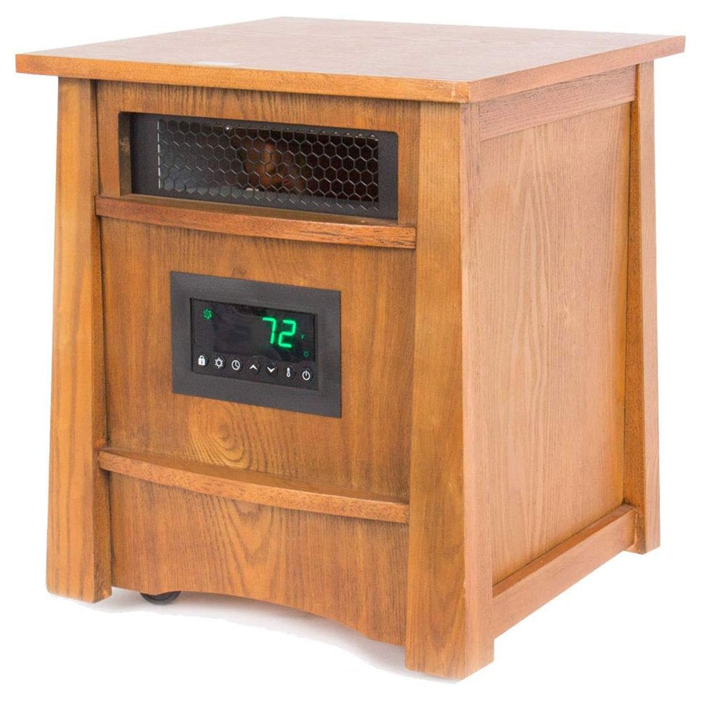 LifeSmart LifePro 8 Element 1500W Electric Infrared Quartz Space Heater