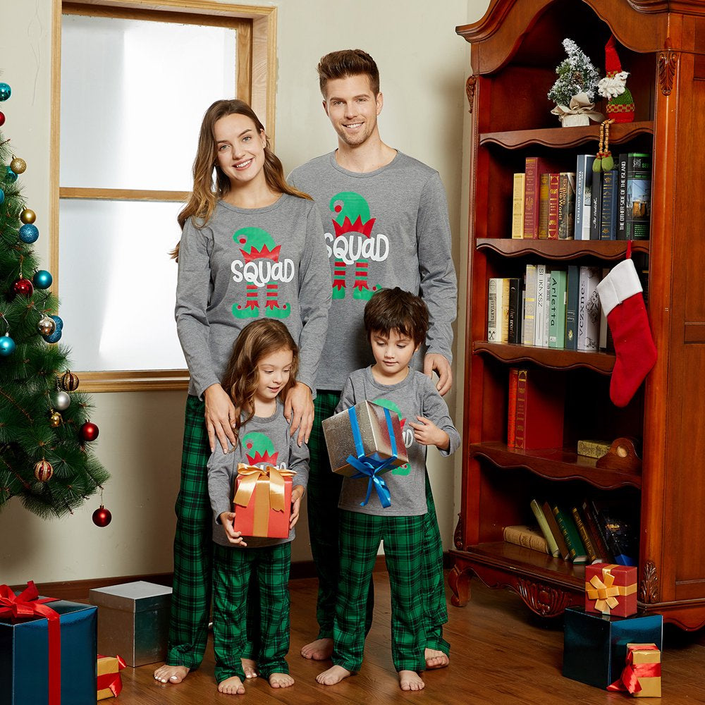 PatPat Christmas Pajamas Family Pajamas for Woman Chrstmas Gift PJ Sets for Men Kids Girls