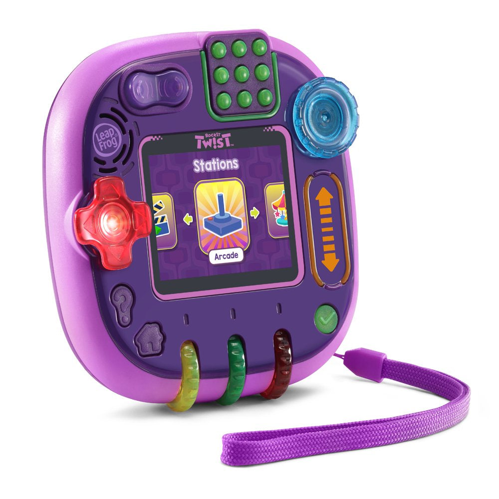 LeapFrog RockIt Twist Handheld Learning Game System, Purple