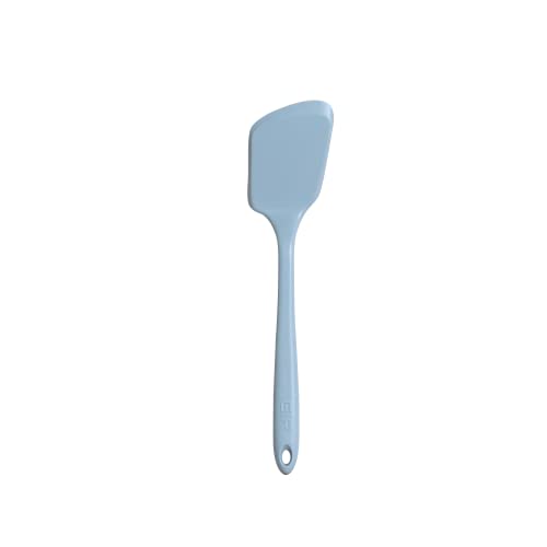 GIR: Get It Right Premium Silicone Spatula Turner | Heat-Resistant up to 550¡F | Nonstick Pancake Flipper, Egg Spatula, Kitchen Spatula | Mini - 11 IN, Slate