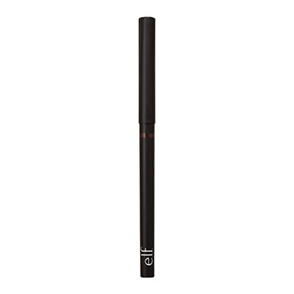 e.l.f., No Budge Retractable Eyeliner, Creamy, Ultra-Pigmented, Long Lasting, Enhances, Defines, Intensifies, Boldens, Brown, All-Day Wear, 0.006 Oz