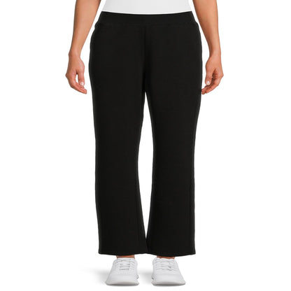 Athletic Works Women's Fleece Pants with Pockets, Sizes XS-3XL