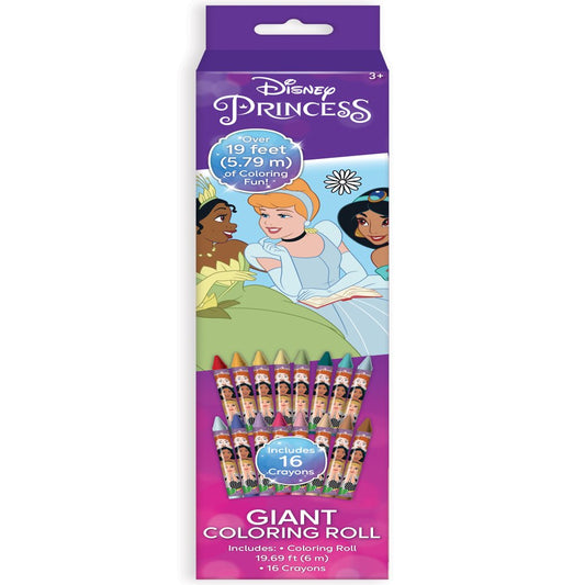 Disney Princess Coloring Set, 17 Pieces, Beginner, Children Ages 3 Years and up