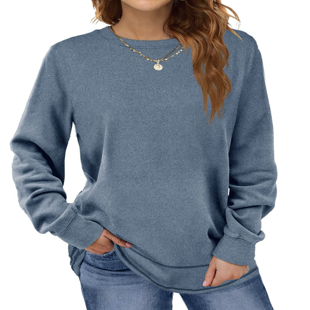 Fantaslook Sweatshirts for Women Crewneck Casual Long Sleeve Shirts Tunic Tops