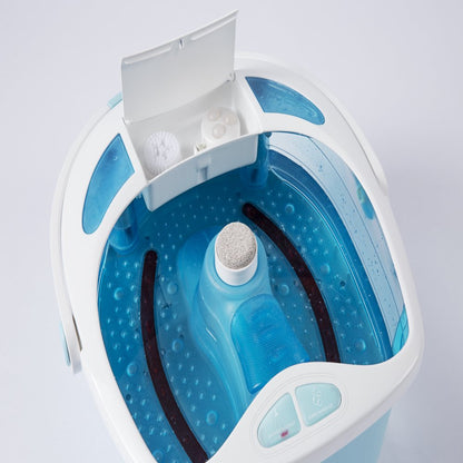 Homedics Shower Bliss Footspa with Massaging Water Jets, 3 Attachments and Toe-Touch Controls, FB-625