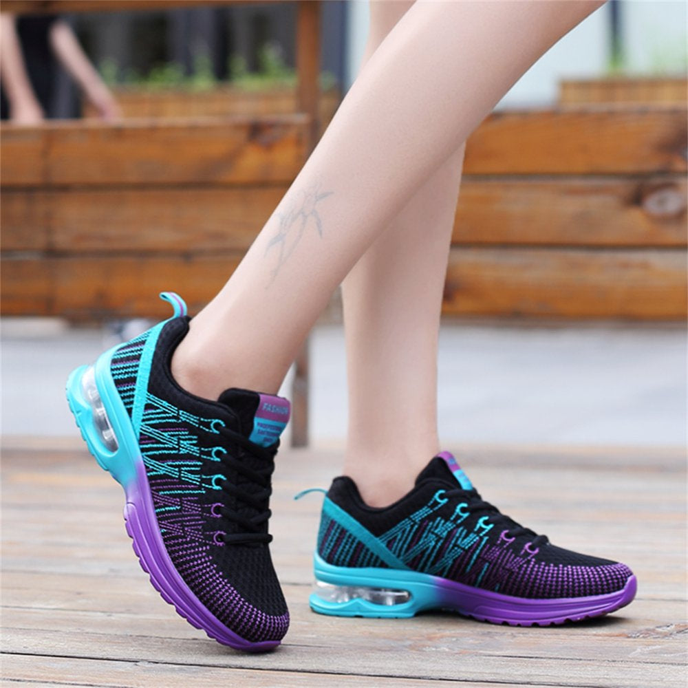 Tvtaop Sneaker for Women Breathable Athletic Air Cushion Running Shoes Lightweight Sport Shoes