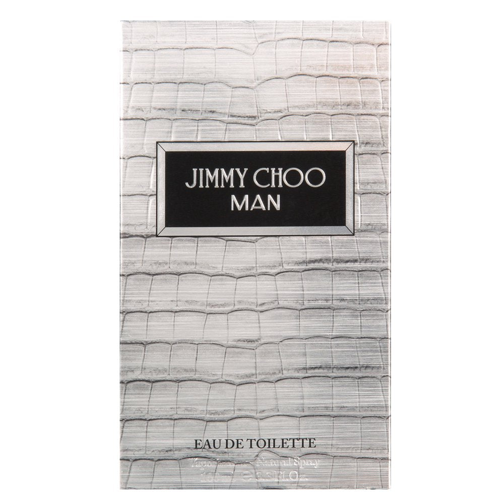 Jimmy Choo Man Eau De Toilette, Cologne for Men, 3.3 oz