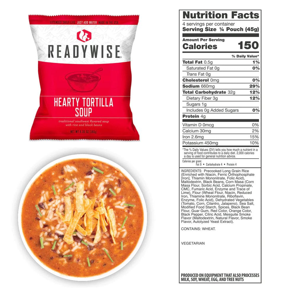 ReadyWise 100 Serving Emergency Food Supply