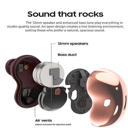 Urbanx Street Buds Live True Wireless Earbud Headphones For Samsung Galaxy - Wireless Earbuds w/Active Noise Cancelling (US Version)