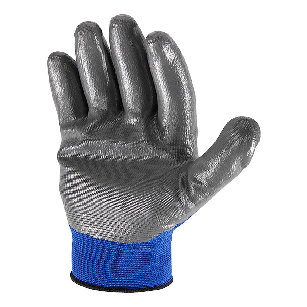 Wells Lamont Men's Large Dipped Nitrile Glove, 5 Pack, L