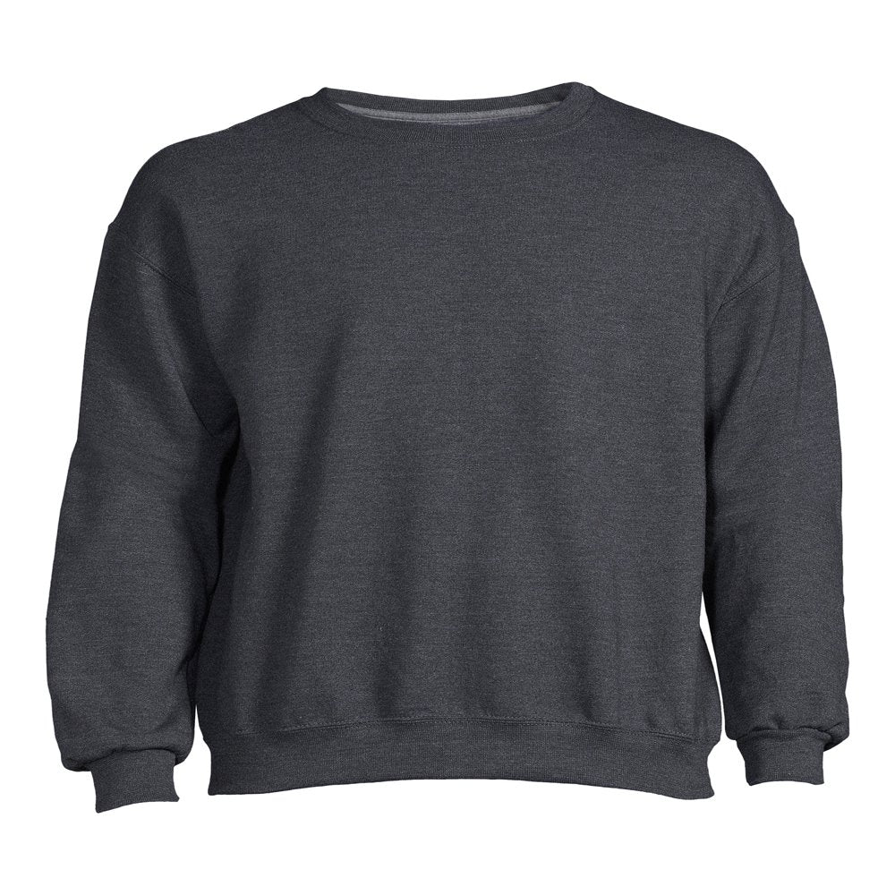 Athletic Works Men's Fleece Crewneck Sweatshirt, Sizes S-4XL