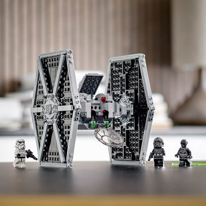 LEGO Star Wars Imperial TIE Fighter 75300, with Stormtrooper and TIE Fighter Pilot Minifigure