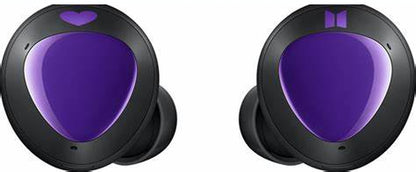 Urbanx Street Buds Plus True Bluetooth Earbud Headphones For Samsung Galaxy J Max - Wireless Earbuds w/Active Noise Cancelling - Purple (US Version with Warranty)