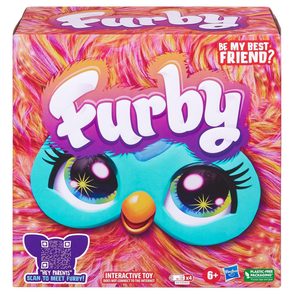 Furby Coral Plush Interactive Toys for 6 Year Old Girls & Boys & Up