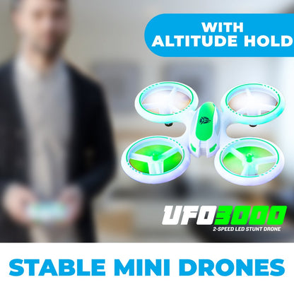 Force1 UFO 3000 8" Multicolor LED Drone