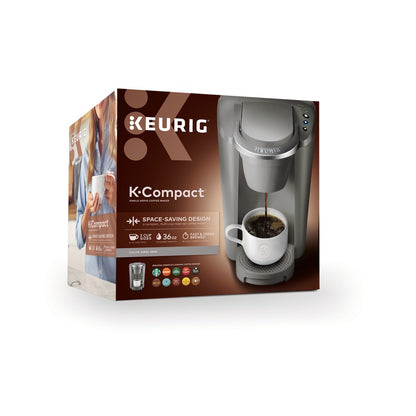 Keurig K-Compact Single-Serve K-Cup Pod Coffee Maker, Moonlight Grey