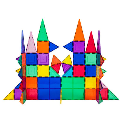 PicassoTiles 61 Piece Magnetic Building Blocks Set, Construction Toy, Multicolor