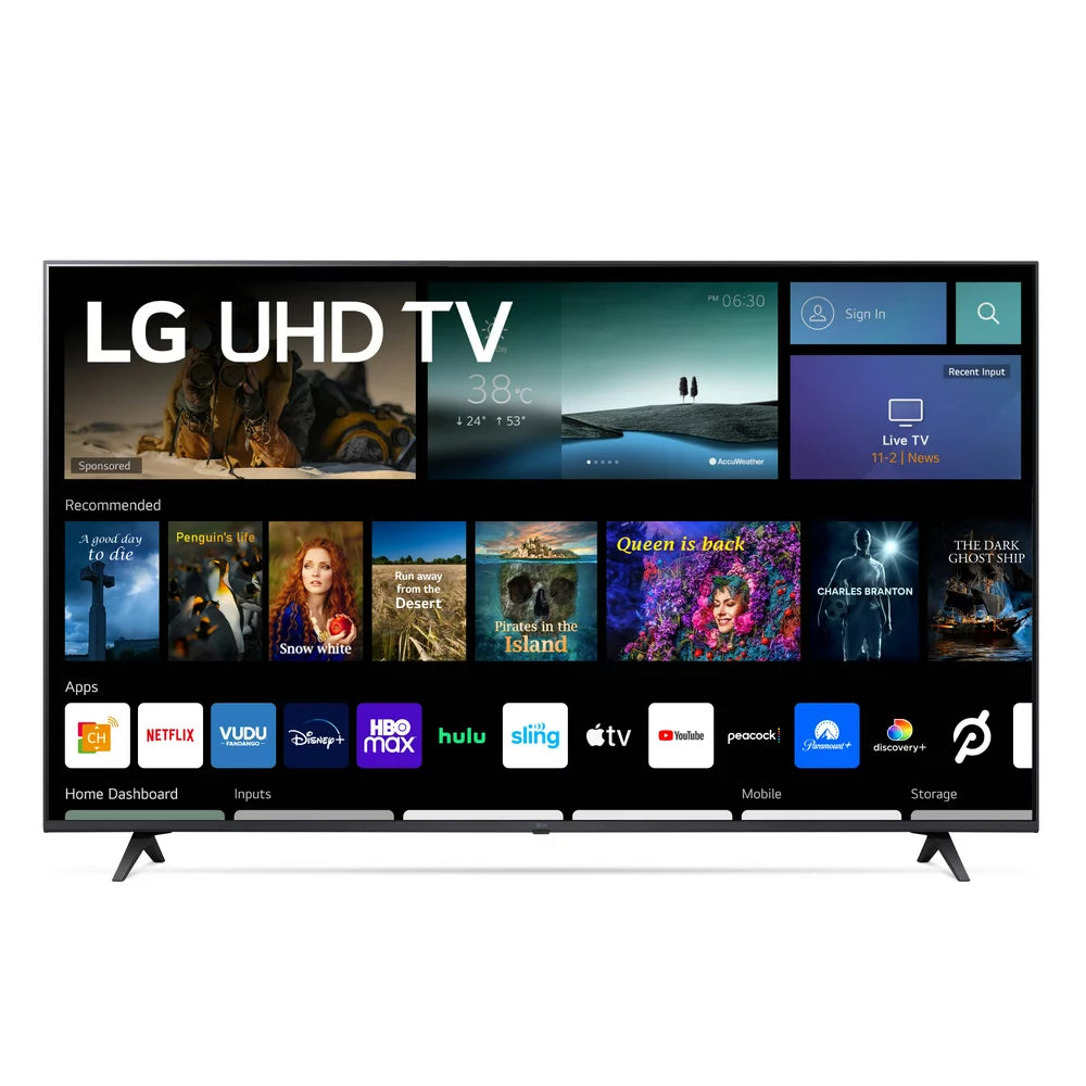 LG 55" Class 4K UHD 2160P Webos Smart TV - 55UQ7070ZUE