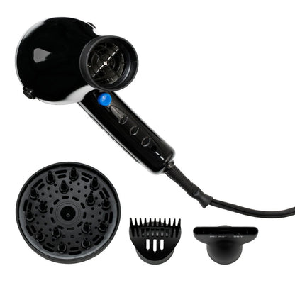 ($150 Value) FHI Brands Heat Platform Nano Salon Pro 2000 Powerful Tourmaline Ceramic Hair Dryer