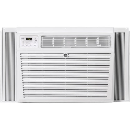 GE® 8,000 BTU 115-Volt Window Air Conditioner with Wifi and Eco Mode for Medium Rooms, White, AEG08LZ