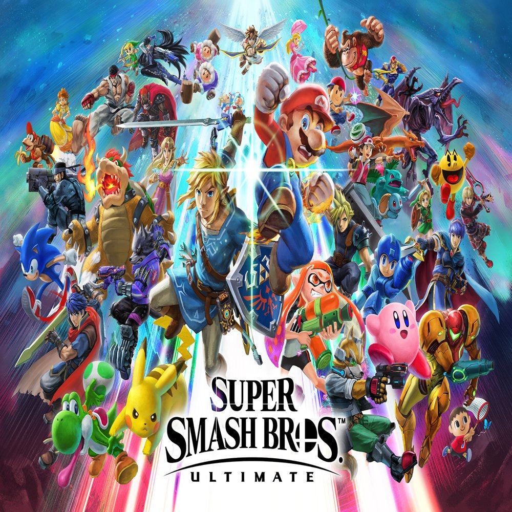 Nintendo Switch™ - OLED Model: Super Smash Bros. Ultimate Bundle (Full Game Download + 3 Mo. Nintendo Switch Online Membership Included)