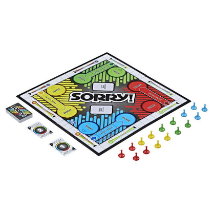 Sorry! Kids Board Game, Family Board Games for Kids, 2 to 4 Players, Ages 6+