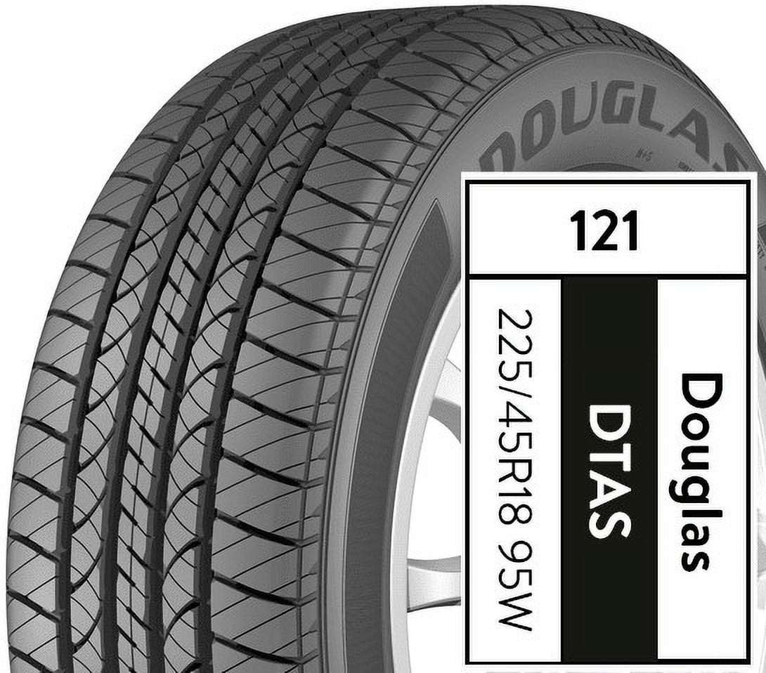 Douglas Touring A/S 225/45R18 95W All-Season Tire