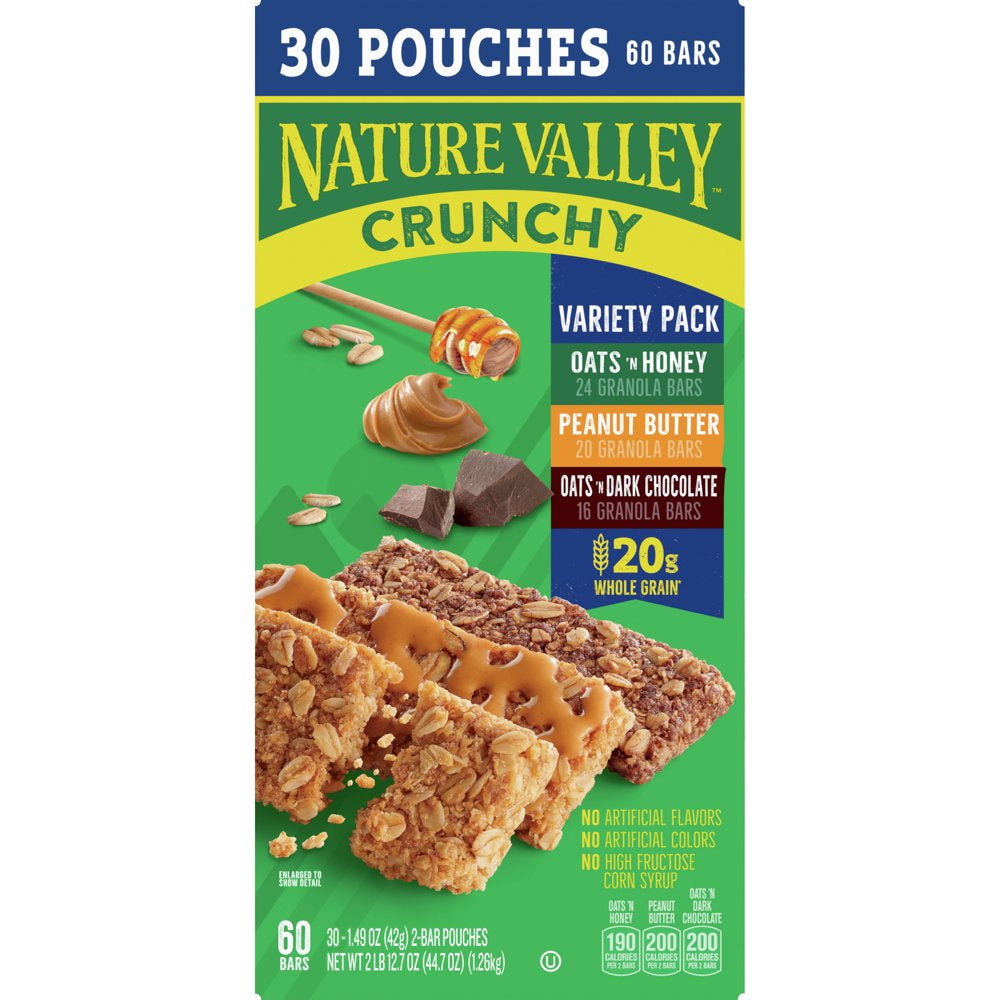 Nature Valley Crunchy Value Pack 30 Count