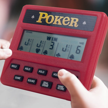  Poker 5-in-1 Handheld Poker Machine - Gambling Gifts for Travel