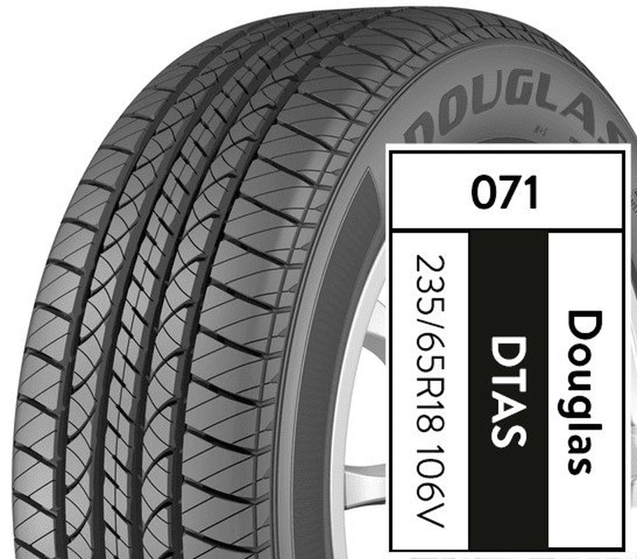 Douglas Touring A/S 235/65R18 106V All-Season Tire