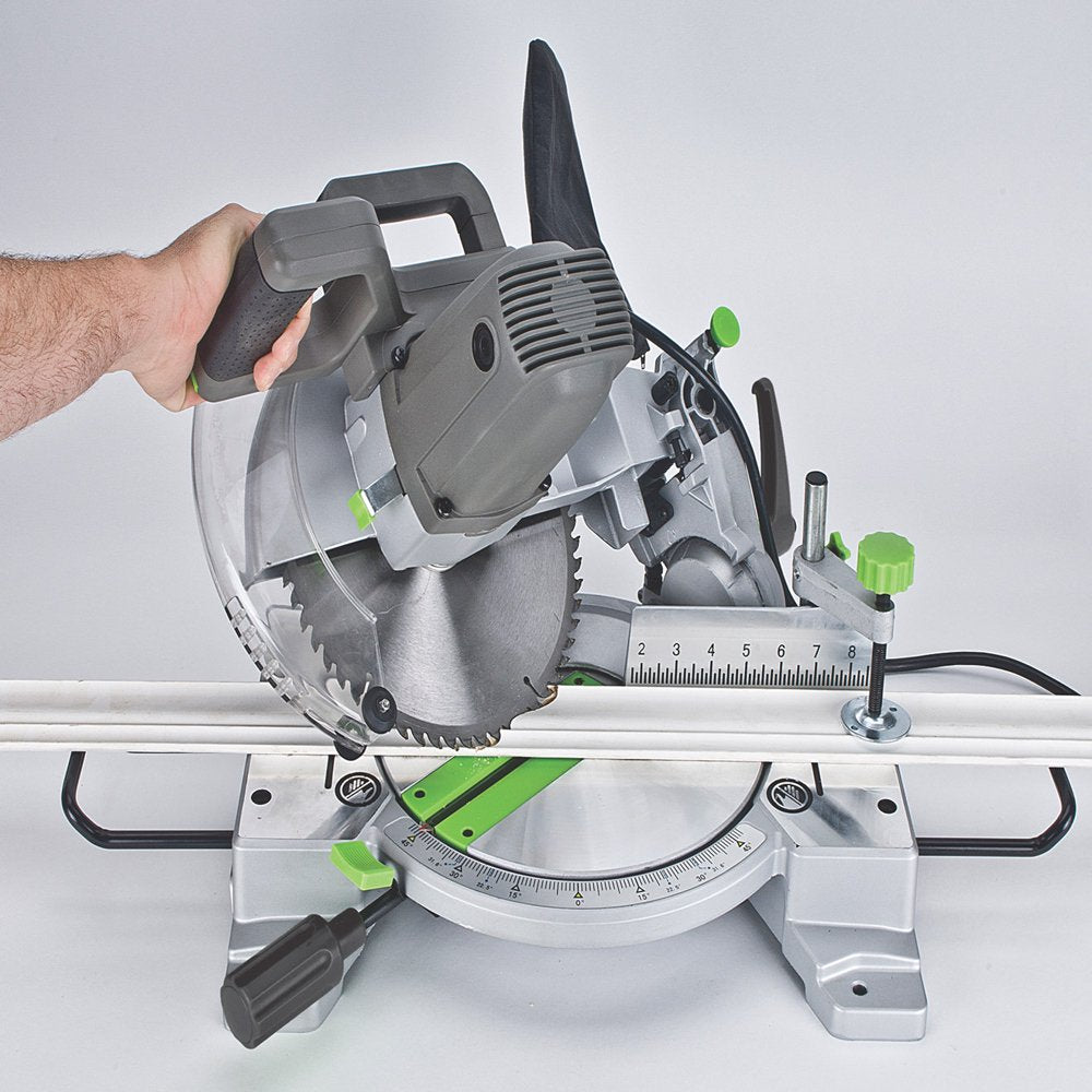 10-Inch 15-Amp Compound Miter Saw with Laser, GMS1015LC