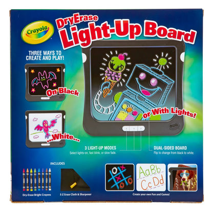 Crayola Dry Erase Light-Up Board, Art Tablet, Holiday Toys, Holiday Gifts for Kids, Child