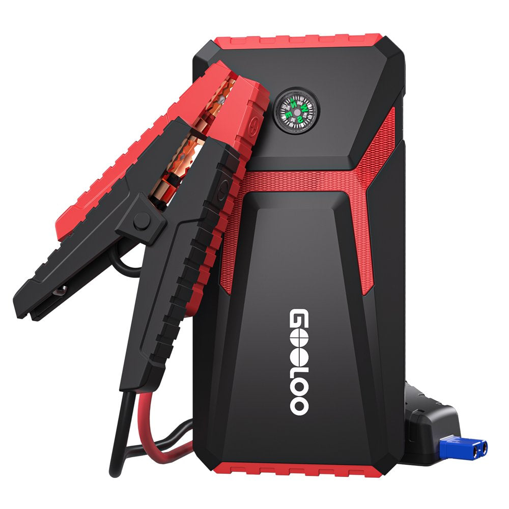 Jump Starter,1500A Peak 12V GE1500 Portable Jump Box with Quick Charge Out(Up to 6.0L Gas and 4.0L Diesel Engines),Supersafe Jump Starter Auto Battery Booster Pack