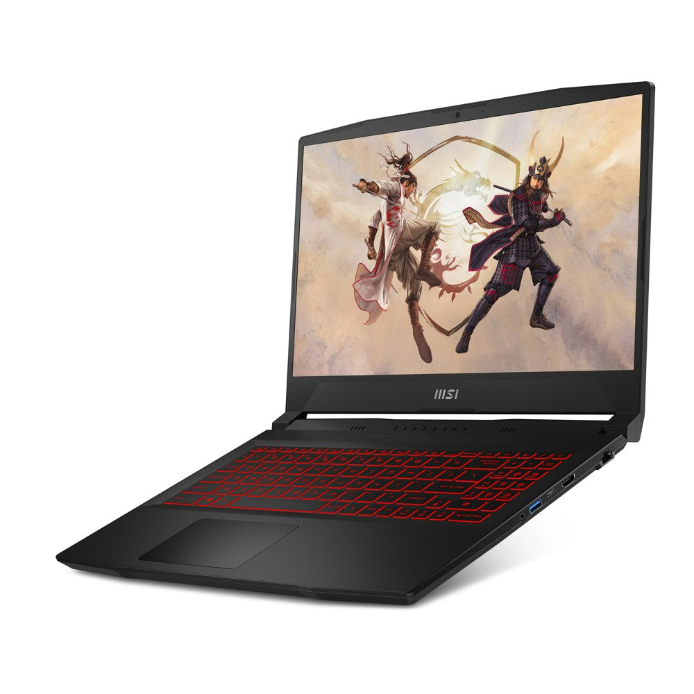 MSI Katana GF76 17.3" FHD Gaming Laptop, i7-11800H 2.3GHz, NVIDIA GeForce RTX 3050Ti 4GB, 16GB RAM, 512GB SSD, Win 10 Home, Black, 11UD-001US