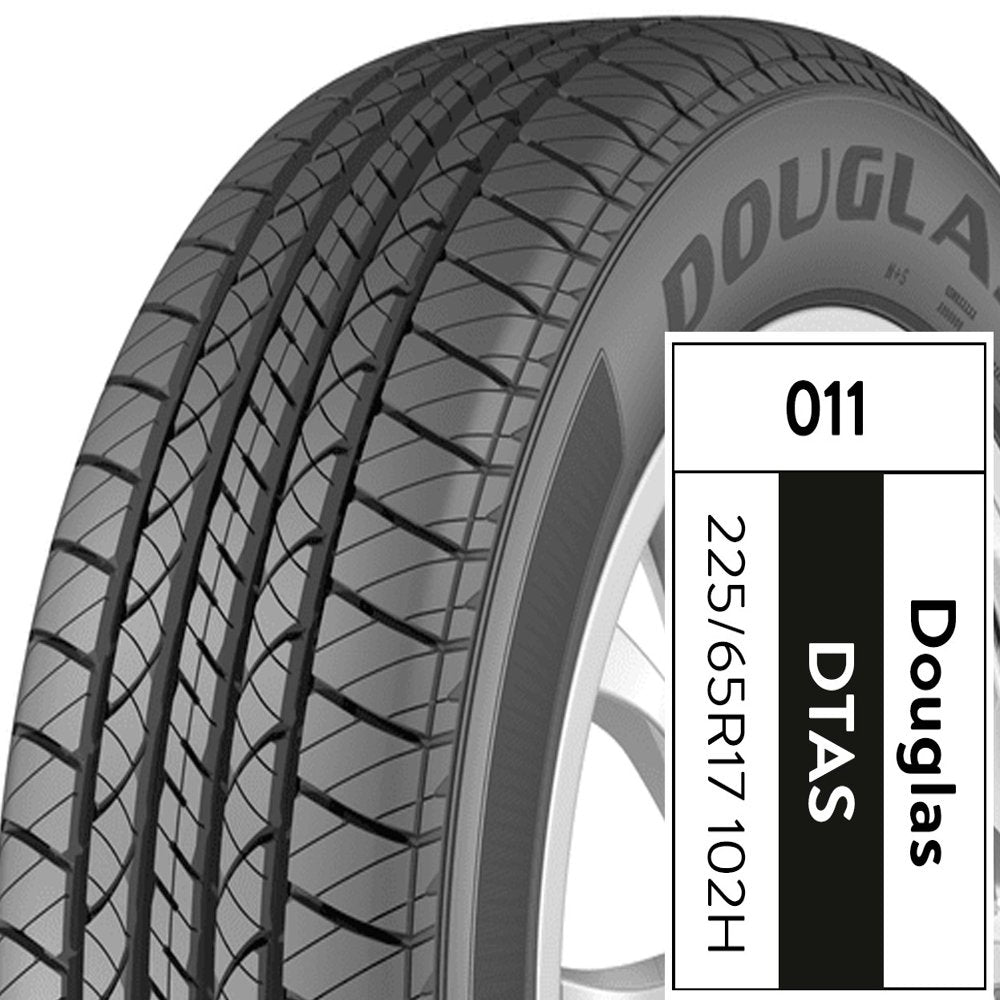 Douglas Touring A/S 225/65R17 102H All-Season Tire