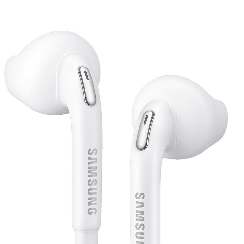 OEM Original Earbud Earphone Headset Headphones With Remote for Samsung Galaxy S6 edge S7 edge S8 S9 S8+ S9+ Plus EO-EG920LW sold by Afflux White