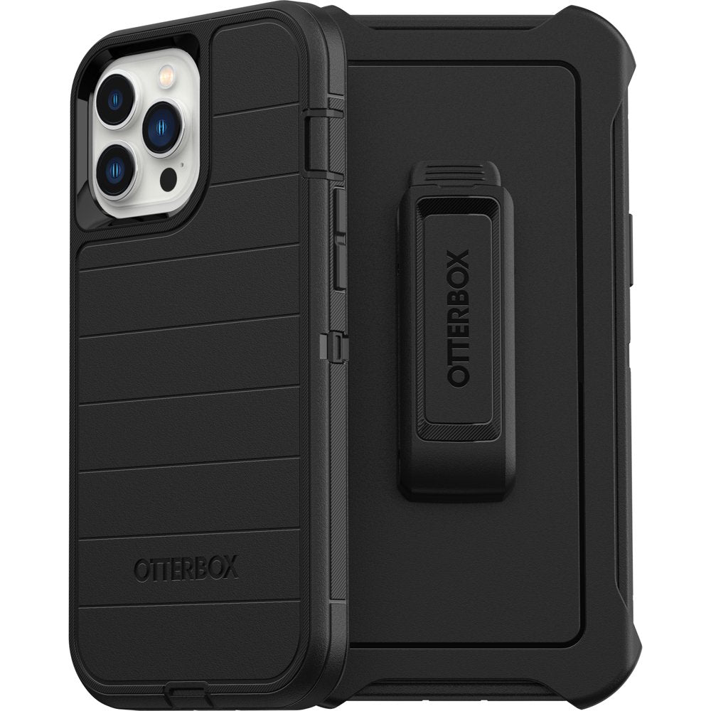 OtterBox Defender Series Pro Case for Apple iPhone 13 Pro Max, and iPhone 12 Pro Max - Black