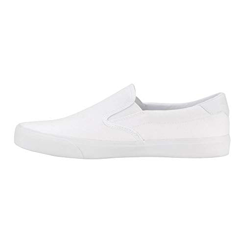 Lugz Mens Clipper Slip On Sneakers Shoes Casual - White - Size 12 M